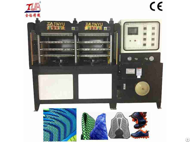 Kpu Shoe Skin Making Machine With Sensor