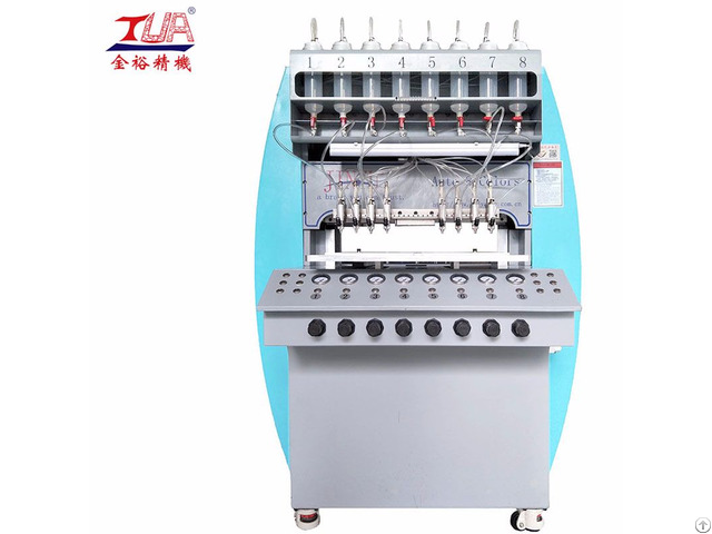 China Decorative Pvc Clothing Label Dropping Machine