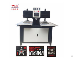 Oil Hydraulic Fabric Patch Embossing Machine