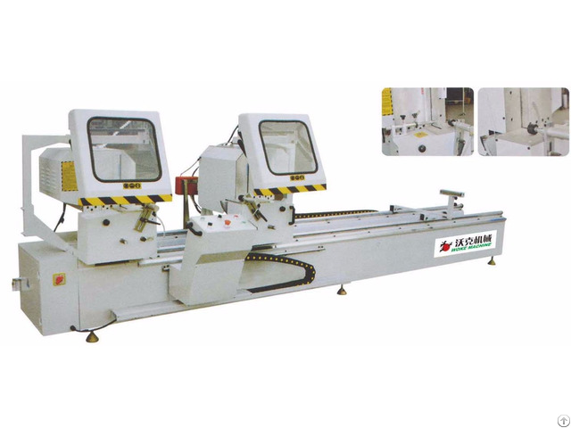 Aluminum Window Door Double Head Cutting Saw Machine