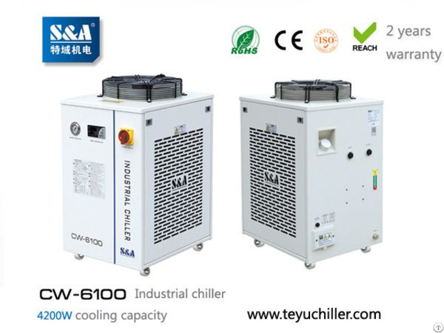 S And A Industrial Compressor Refrigeration Chiller Cw 6100 Factory