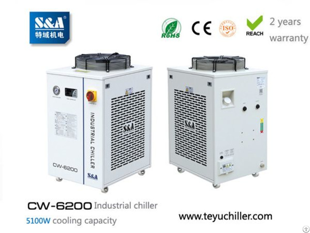 S And A Water Chiller System Cw 6200 With 5 1kw Cooling Capacity