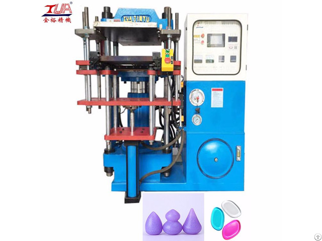 Sing Head Silicone Powder Puff Forming Machine