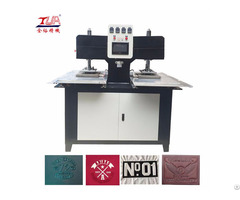 China Fabric Patch Heating Press Embossing Machine