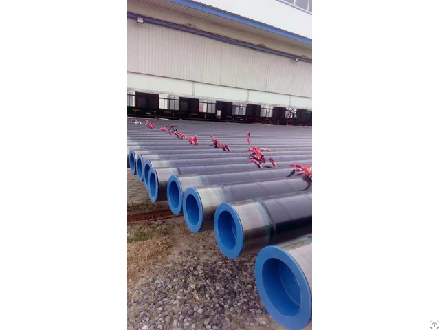 Api 5l Spiral Steel Pipe With 3lpe Internal Coating