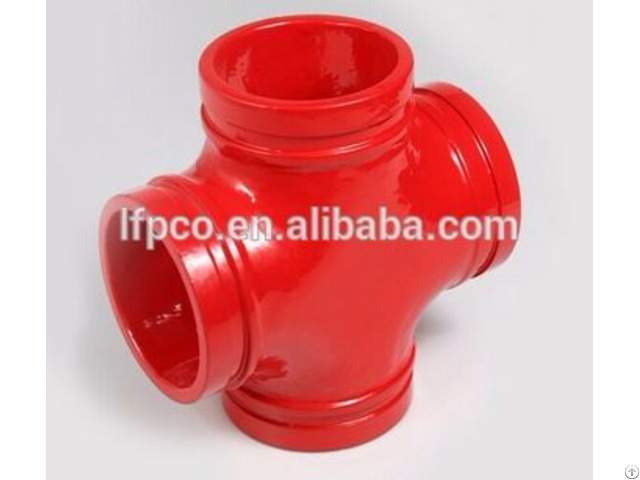 Ductile Iron Pipe Fittings Grooved Tee