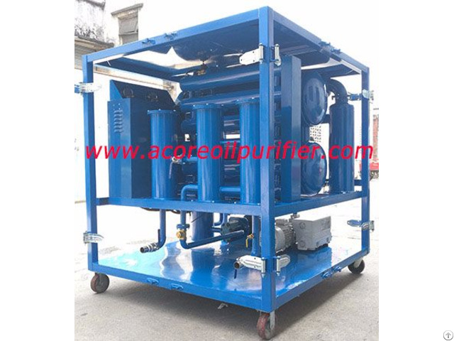 18000l H High Vacuum Transformer Oil Filtration Machine