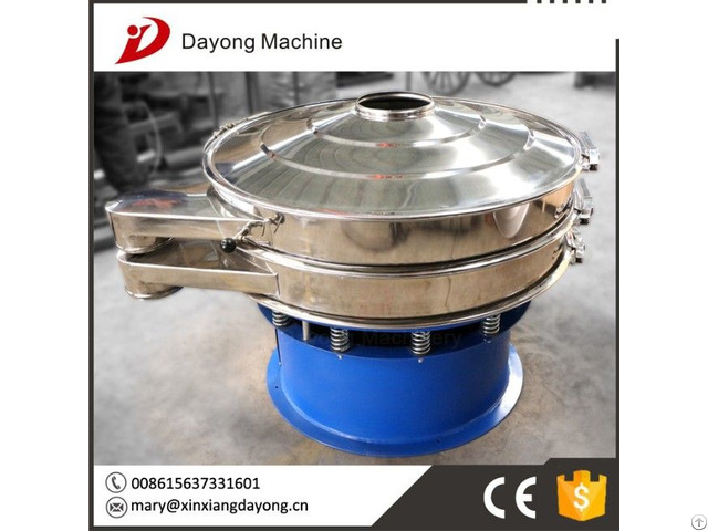 Rotary Chinese Cleansing Tea Vibrating Screen Sieve For Food Industry