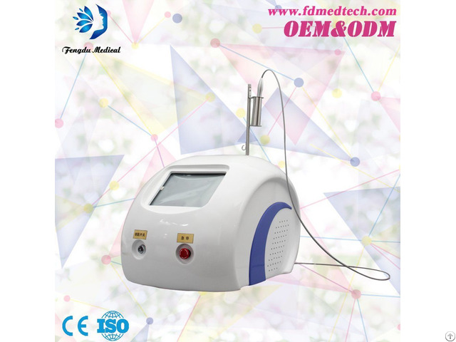 Portable 980nm Diode Laser Vascular Removal Equipment With Ce