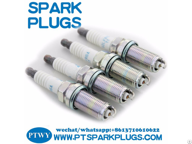 Spark Plugs With High Performance 22401 53j06 Bkr6ey For Nissans Universal