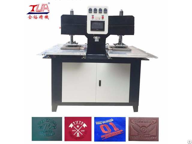 China Shoes Trademarks Heating Embossing Making Machine