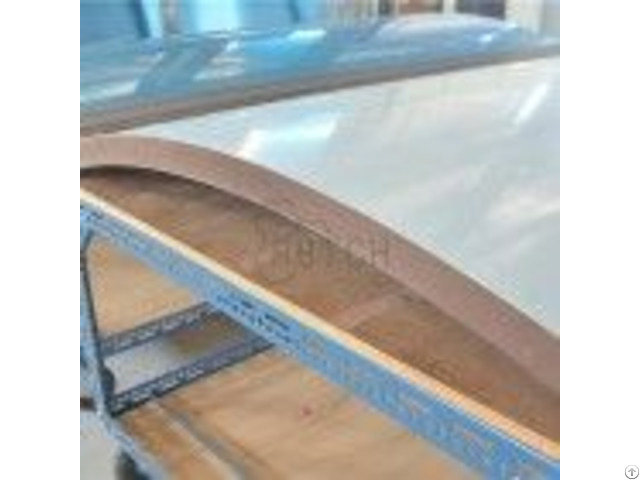 Curved Honeycomb Panel