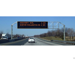 Vms Variable Message Sign P10 Full Color