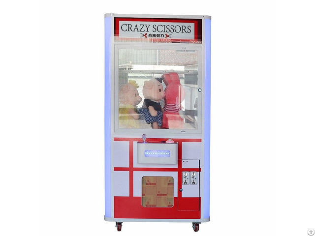 Crazy Scissors Gifts Vending Machine Cut Prize Amusement Game