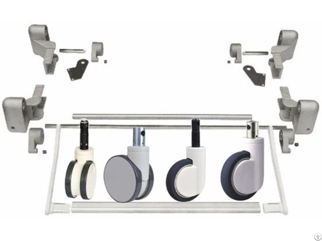 Central Locking Caster Wheels System