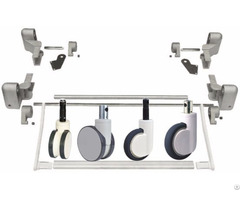 Central Locking Caster Wheels System