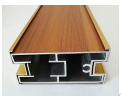 Aluminum Wooden Grain Profile