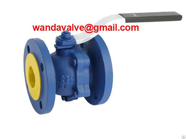 Din Pn10 Cast Iron Lug Ball Valve