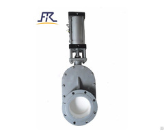 Pneumatic Ceramic Double Disc Gate Valve