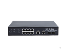 Poe Switch Nc Pus010gf 8fe 2sfp 2ge