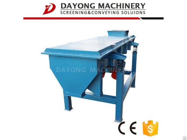 Sand And Gravel Linear Vibrating Sieve Machine