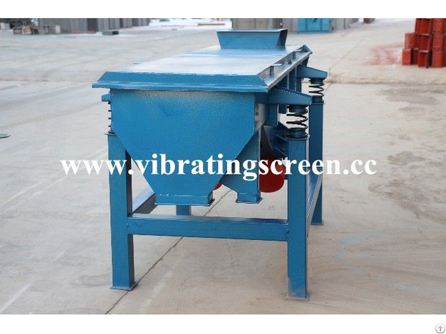 Long Service Life Linear Sand Ore Iron Powder Vibrating Screen