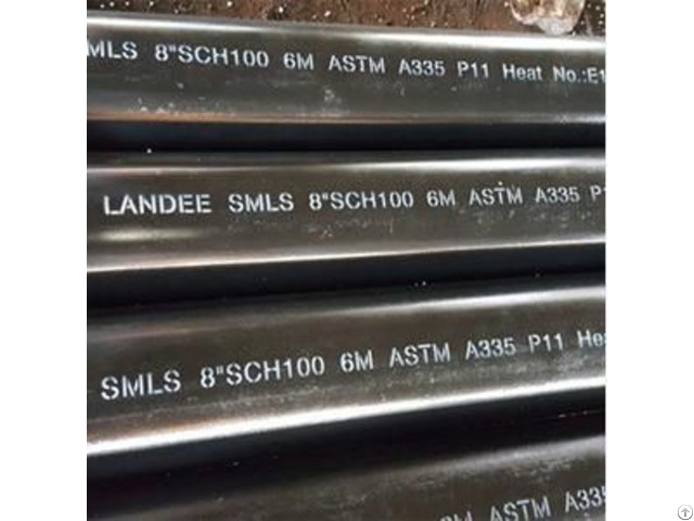 Astm A335 P11 Alloy Steel Pipes 8in Sch 100