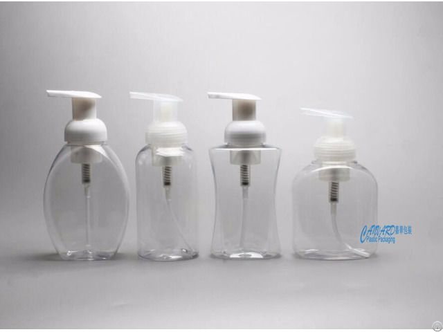 Pet Plastic Bottle With Foam Pump