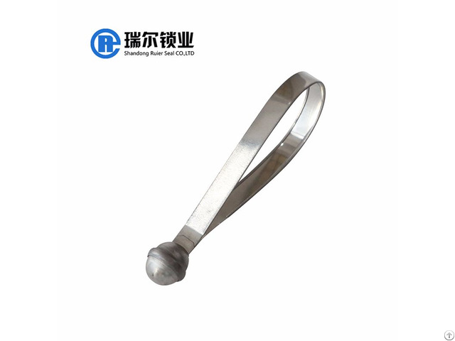 Tamper Proof Disposable Flat Metal Truck Seal