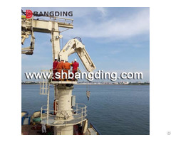 Hydraulic Knuckle Telescopic Boom Marine Deck Crane