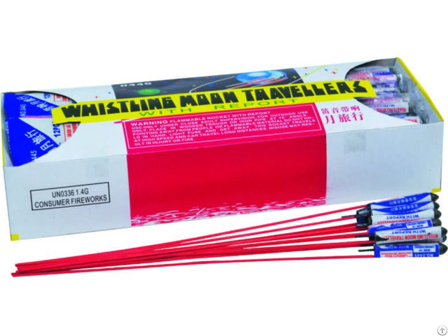Whistling Moon Traveller Rockets Fireworks