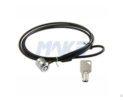 Bright Chrome Plated Laptop Lock Mk806