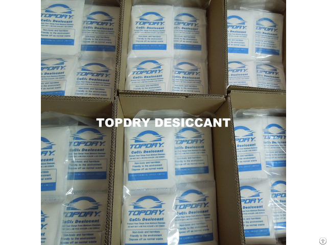 Chemical Moisture Absorber With Calcium Chloride Remove Humidity Inside Packing