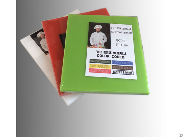 Colorful Pe Plastic Cutting Board