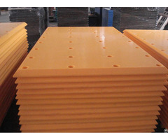 Mould Pressed White Uhmwpe Sheet