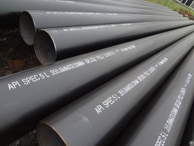 Api 5l X52 Psl2 Carbon Steel Pipe 6 Meters 14 Inch