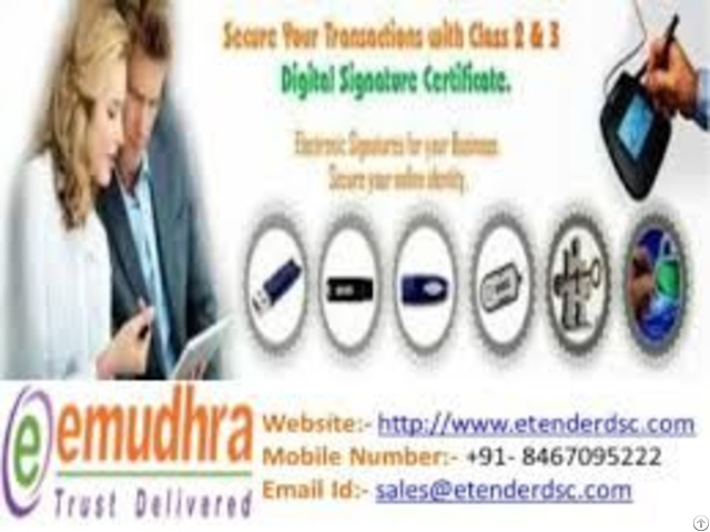 Apply For Digital Signature Certificate