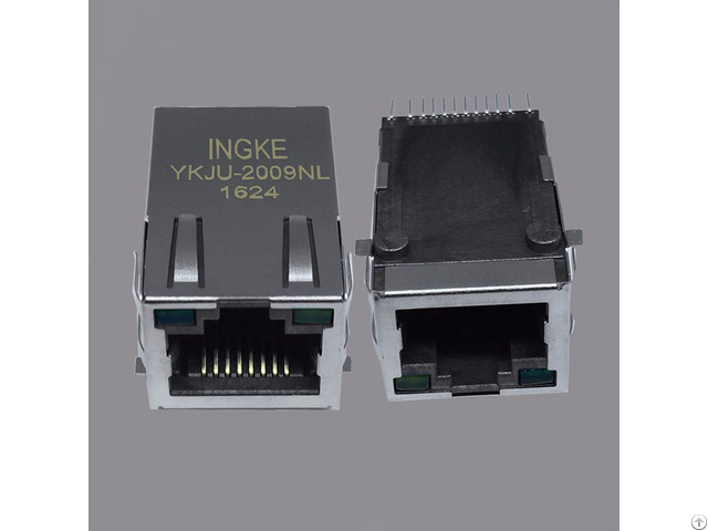 Ingke Ykju 2009nl Direct Substitute Arje 0034 10 100 Base T Smt Rj45 Magnetic Jack Connector