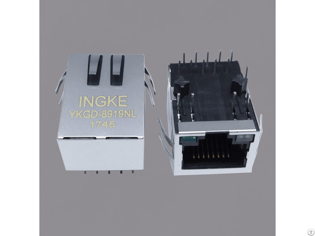 Ykgd 8919nl 10 100 1000 Base T Rj45 Magnetic Modular Jacks Si 61031 F