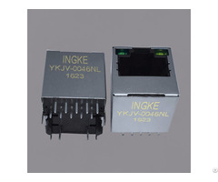 Ingke Ykjv 0046nl 100 Percent Cross Si 46004 F Through Hole Rj45 Ethernet Connectors