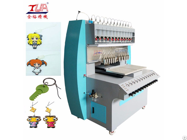 Full Automatic Soft Pvc 3d Keychain Making Machine