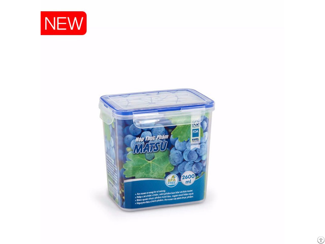 No 438 Food Container 2600 Ml