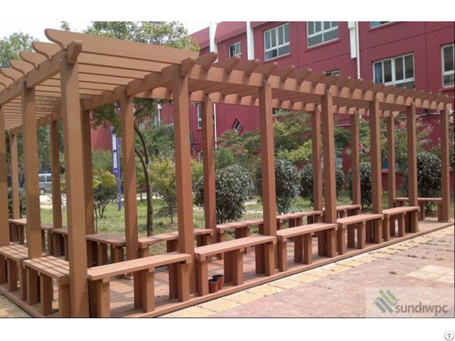Wpc Pergola Wood Plastic Composite