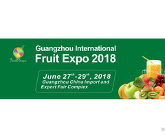 Guangzhou International Fruit Expo 2018