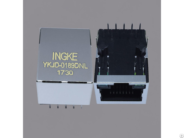 Ykjd 0189dnl Direct Substitute 7499210121a We Poe Rj45 Magnetic Jack