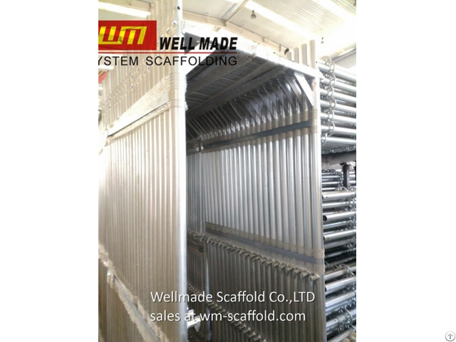 Galvanized Euro Scaffolding Frame