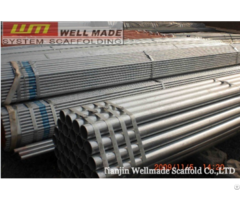 Aluminium Killed Galvanized Scaffold Tube Pipe