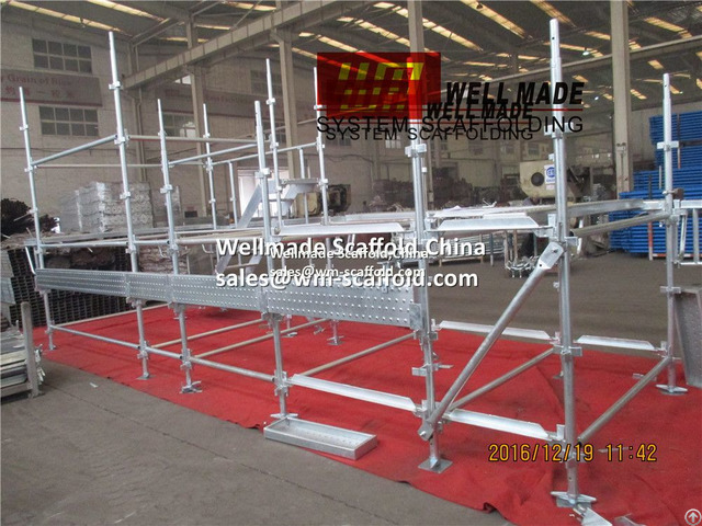 Kwikstage Quick Stage Construction Wedge Lock Modular Scaffolding