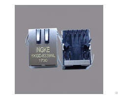 Ykgd 8339nl 1840475 1x1 Through Hole Magnetic Rj45 Connectors