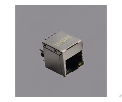 Si 46001 F Vertical Rj45 Magnetic Jack Connector